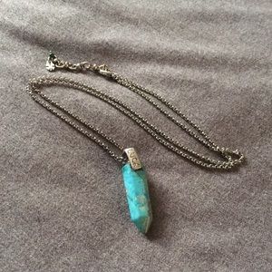 Lucky Brand Turquoise Pendant Necklace